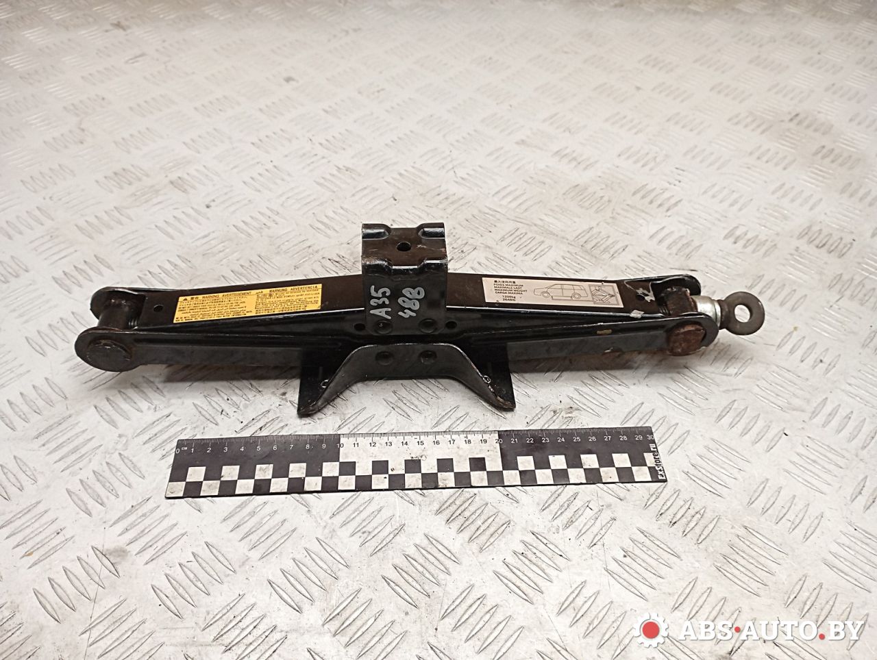домкрат Peugeot 4007 1 поколение 2011, 2.2 л., 4HN (DW12MTED4), дизель, МКПП, внедорожник 5 дв., правый руль, 1609908080, 6725C8, 6725A9 - фото №1