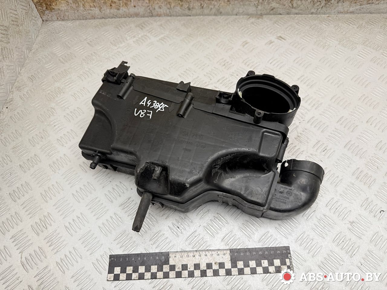 корпус воздушного фильтра Peugeot 207 1 поколение 2006, 1.6 л., 9HZ (DV6TED4), дизель, МКПП, хетчбэк 5 дв., 9656581180, 993270 - фото №1