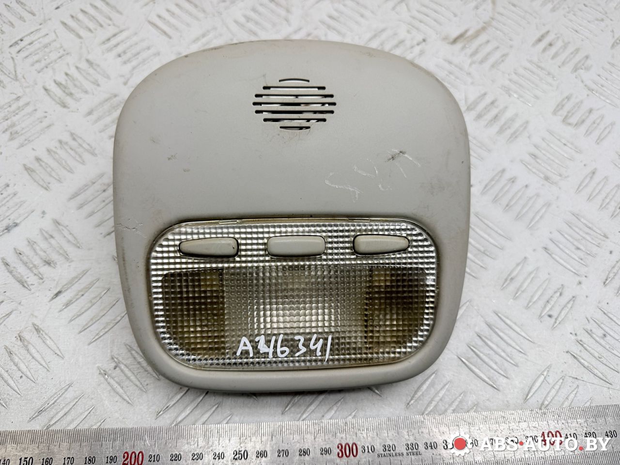 фонарь салона (плафон) Citroen C5 1 поколение 2002, 2.0 л., RHZ (DW10ATED), дизель, АКПП, 9636696877 - фото №1