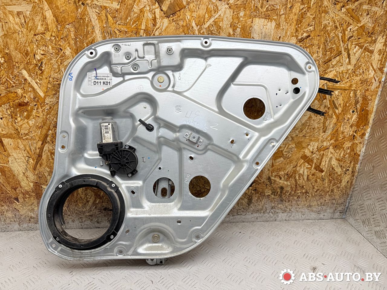 стеклоподъемник электрический задний правый Hyundai Santa Fe 2 поколение (CM) 2006, 2.2 л., D4EB, дизель, МКПП, внедорожник 5 дв., 400908, D11K01, 0908CM - фото №1