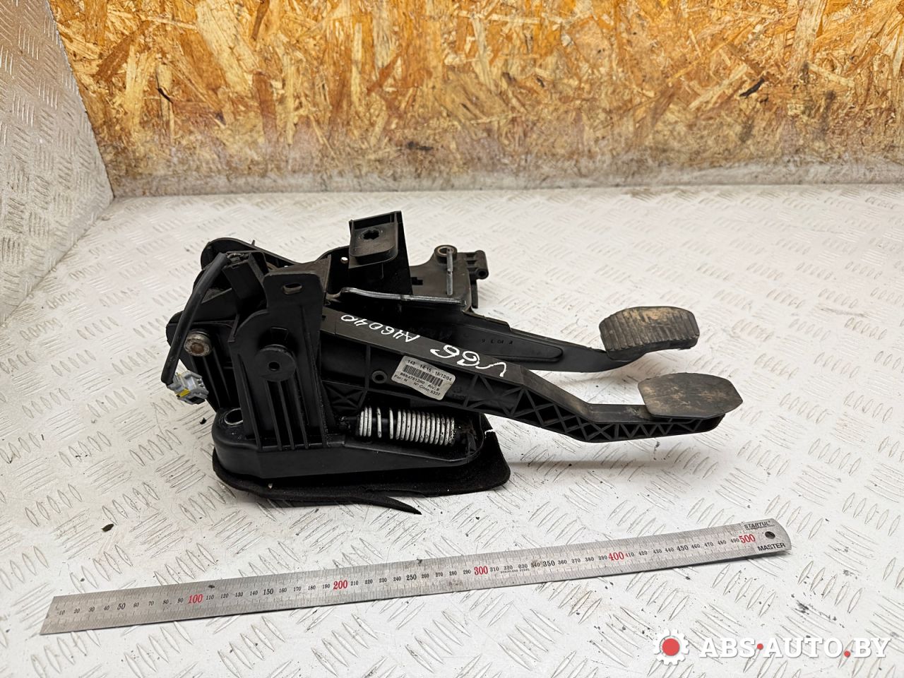 узел педальный (блок педалей) Peugeot 407 1 поколение 2004, 2.0 л., RHR (DW10BTED4), дизель, МКПП, универсал, 9654751280, 9654158680, PMP80718M - фото №1