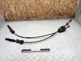 трос кулисы КПП Nissan Qashqai 1 поколение 2008, 1.5 л., K9K 282, дизель, МКПП, правый руль, 34413JD21A