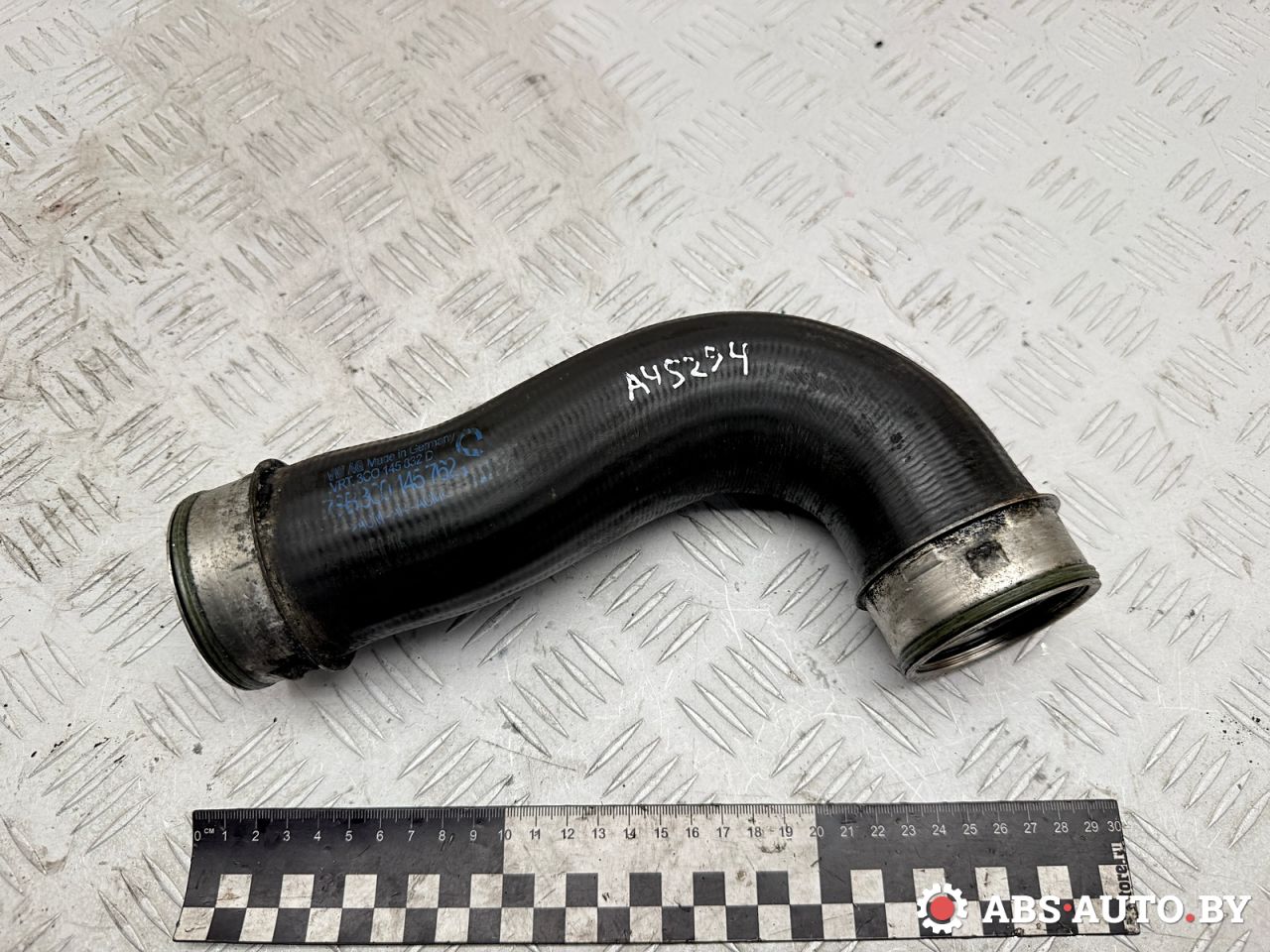патрубок интеркулера Volkswagen Passat B6 2007, 2.0 л., BMP, дизель, МКПП, универсал, 3C0145762S - фото №1
