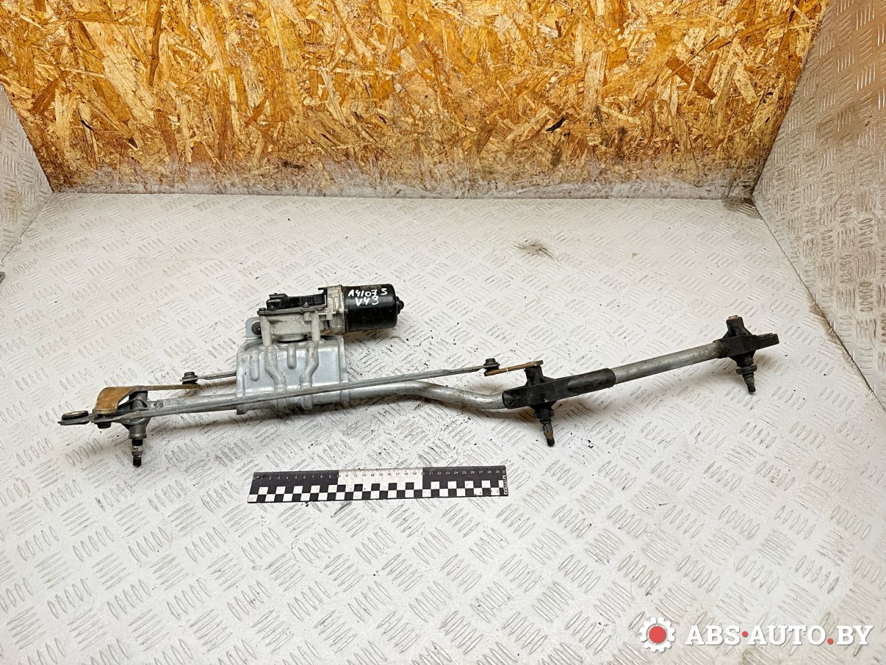 механизм стеклоочистителя (трапеция дворников) Renault Scenic 2 поколение 2005, 1.5 л., дизель, МКПП, передний привод - фото №1