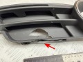 Заглушка (решетка) в бампер передний Audi A6 4G/C7 2012, универсал, 4G0807681B, 4G0807681B9B9, 4G0807681BZDE, 4G0807681H9B9, 4G0807681HZDE - фото №2