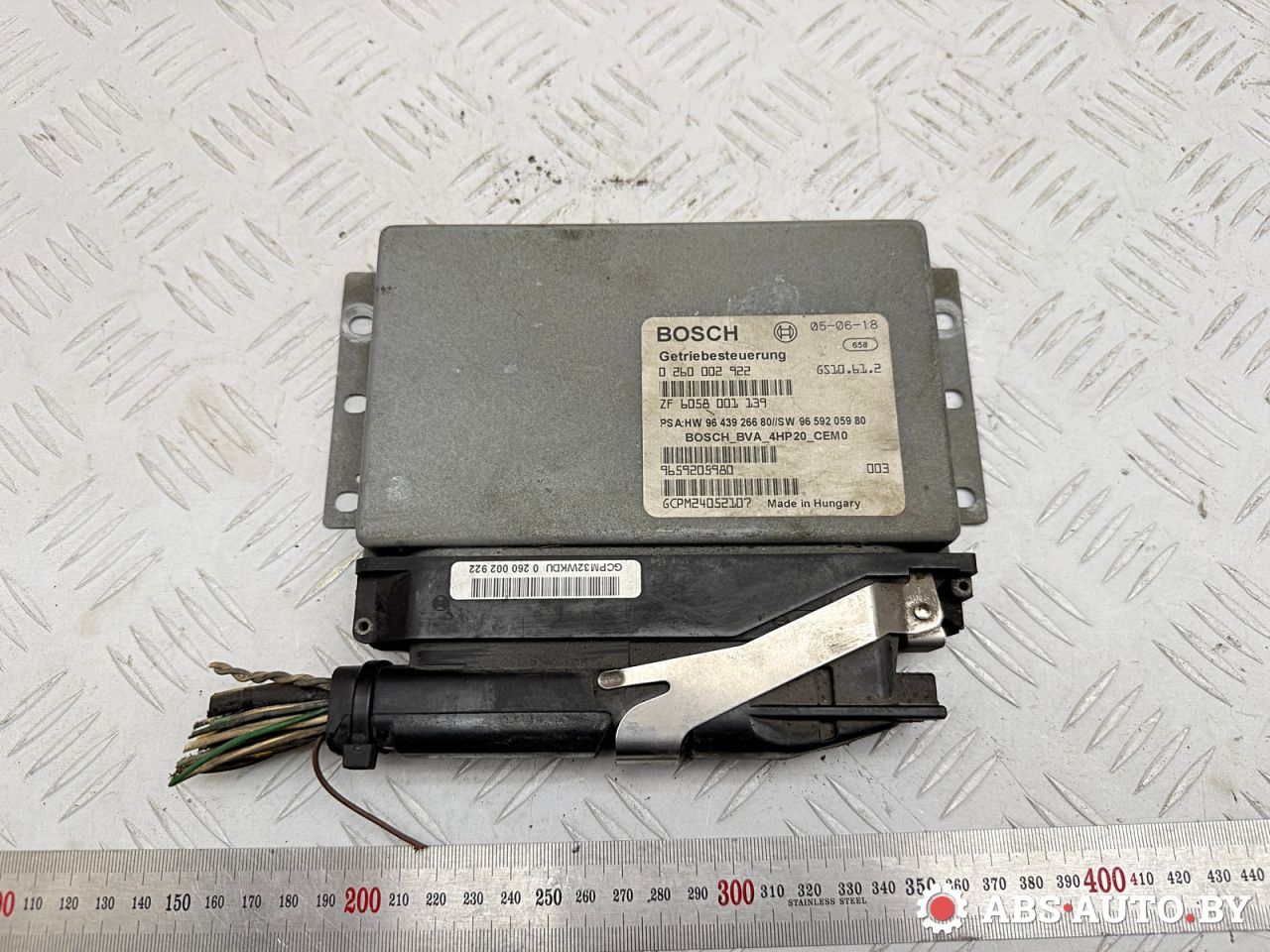 блок управления АКПП Peugeot 407 1 поколение 2005, 2.0 л., RHR (DW10BTED4), дизель, АКПП, седан, 0260002922, 9643926680, 9659205980 - фото №1