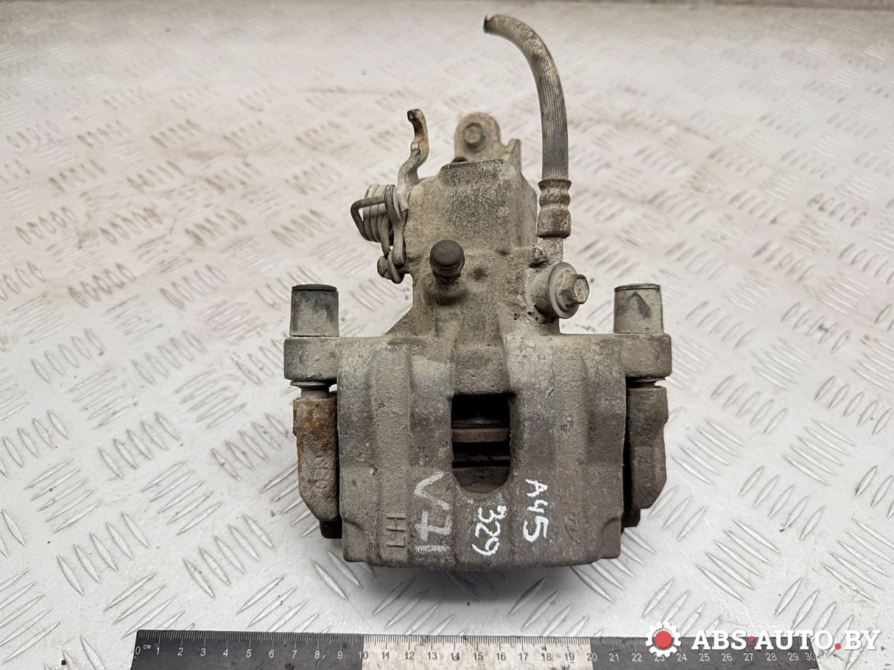 суппорт задний левый Nissan Primera P12 2002, 2.2 л., YD22DDT, дизель, МКПП, седан, 11938770212, 24338770215, 0986134371, F56116, BNZ1148GM, BNZ1148ZP, BNZ1148ZW, 44011AV700, 44011BA00B, PBRC290, BHN906E, 561N10162Z - фото №1