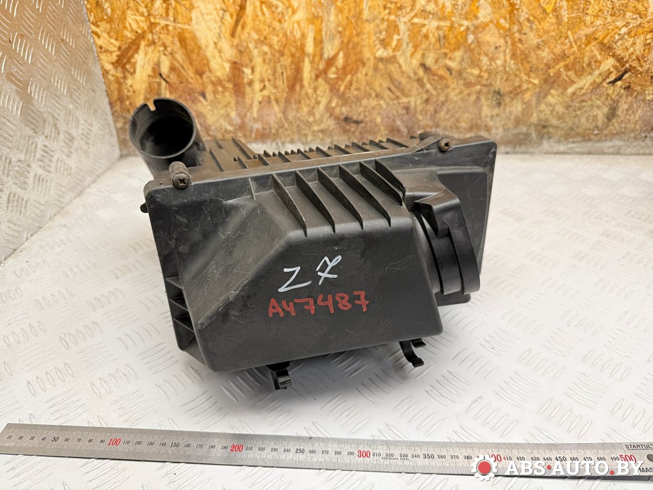корпус воздушного фильтра Peugeot 407 1 поколение 2005, 2.0 л., RHR (DW10BTED4), дизель, АКПП, седан, 9644910780 - фото №1