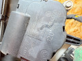 корпус отопителя (печки) Volkswagen Touareg 1 поколение 2006, 2.5 л., BAC, дизель, МКПП, внедорожник 5 дв., 7L0820005EA, 7H1819422, 7L0820095, 7L0819988, 7L0907521, 7L0815159, 52411483R04 - фото №6