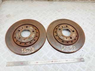 диск тормозной задний Volkswagen Phaeton 1 поколение 2006, 3.2 л., бензин, АКПП, 4E0615601K, 3D0615601D, 4E0615601A