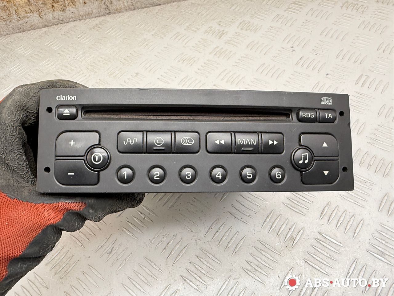 магнитола Peugeot 307 1 поколение 2003, 2.0 л., RHY (DW10TD), дизель, МКПП, хетчбэк 5 дв., 96451458XT - фото №1