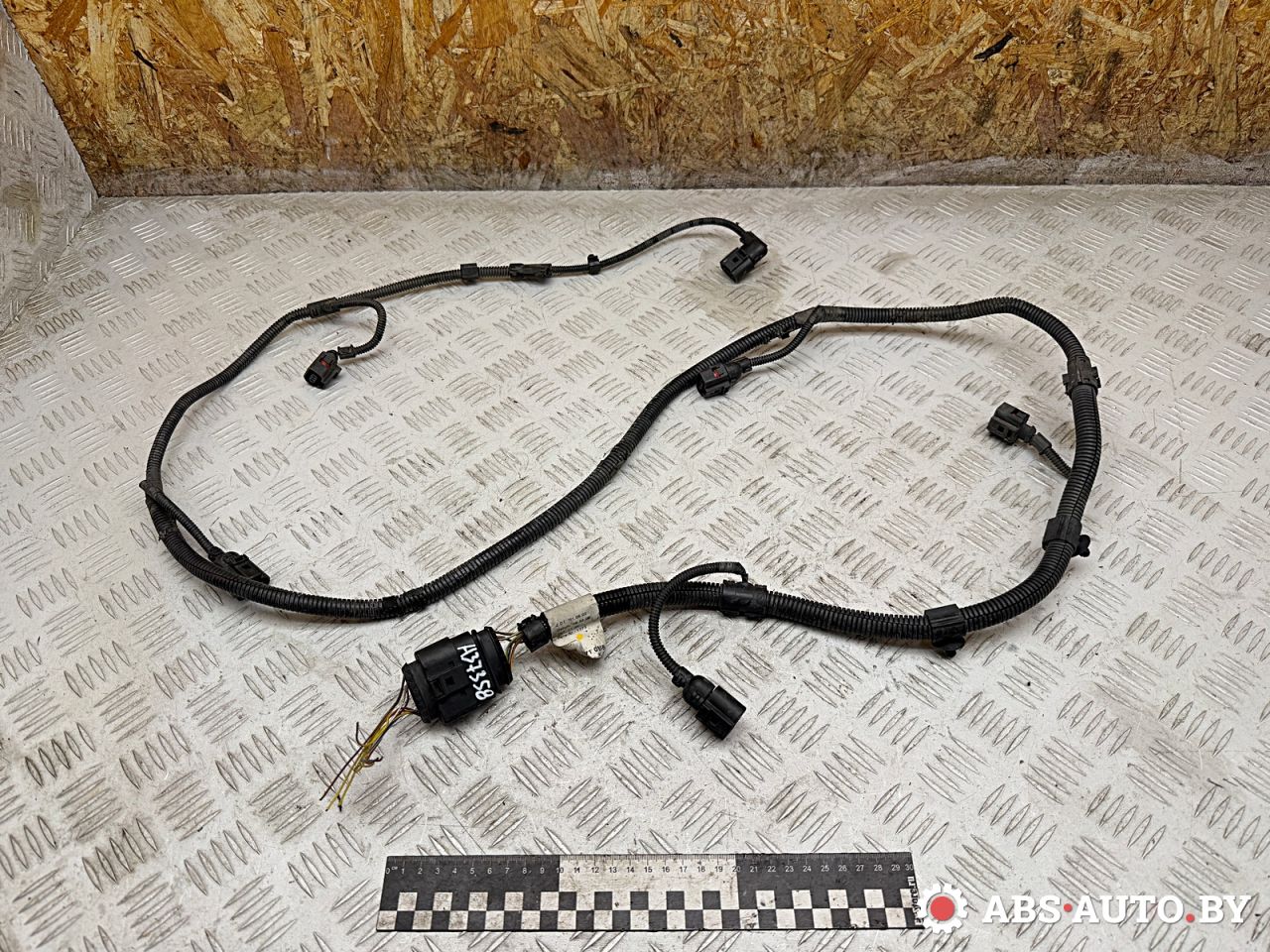 проводка бампера передняя Volkswagen Touareg 1 поколение 2006, 2.5 л., BAC, дизель, МКПП, внедорожник 5 дв., 7L6971095B - фото №1