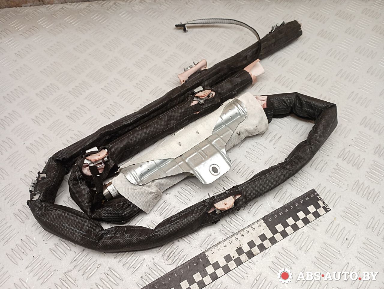 подушка безопасности боковая (шторка) Peugeot 5008 1 поколение 2013, 1.6 л., дизель, робот, правый руль, 9801665880, 34147462A - фото №1
