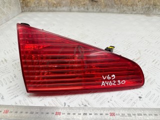 фонарь крышки багажника левый Peugeot 607 1 поколение 2001, 2.2 л., 4HX (DW12TED4/FAP), дизель, МКПП, седан, 2543G