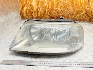 фара левая Volkswagen Sharan 1 поколение [2-й рестайлинг] 2004, 1305235530, 1305235610, 0301182201, 7M3941015AB