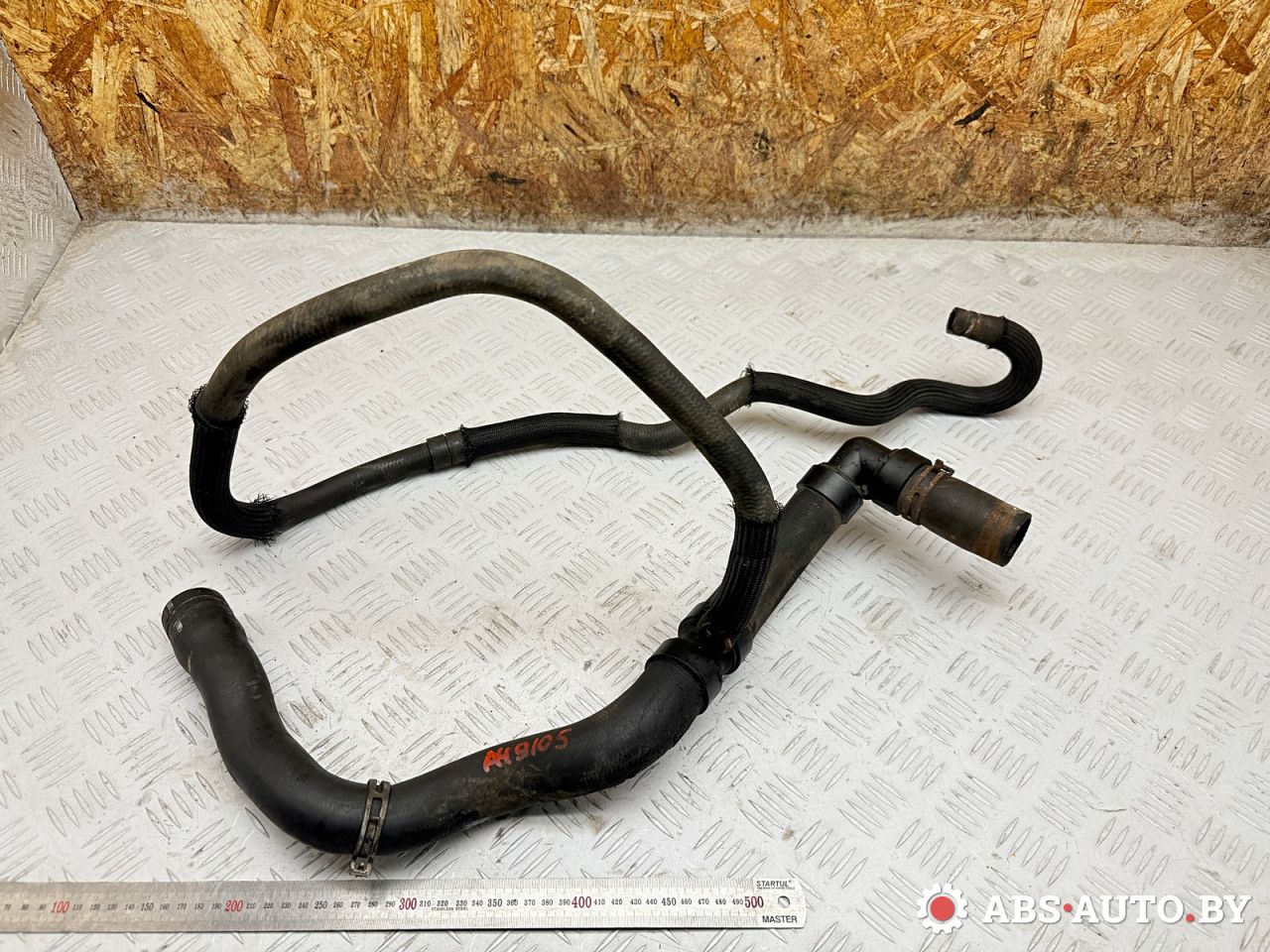 патрубок радиатора Peugeot 407 1 поколение 2005, 2.0 л., RHR (DW10BTED4), дизель, АКПП, седан, ASF00390 - фото №1