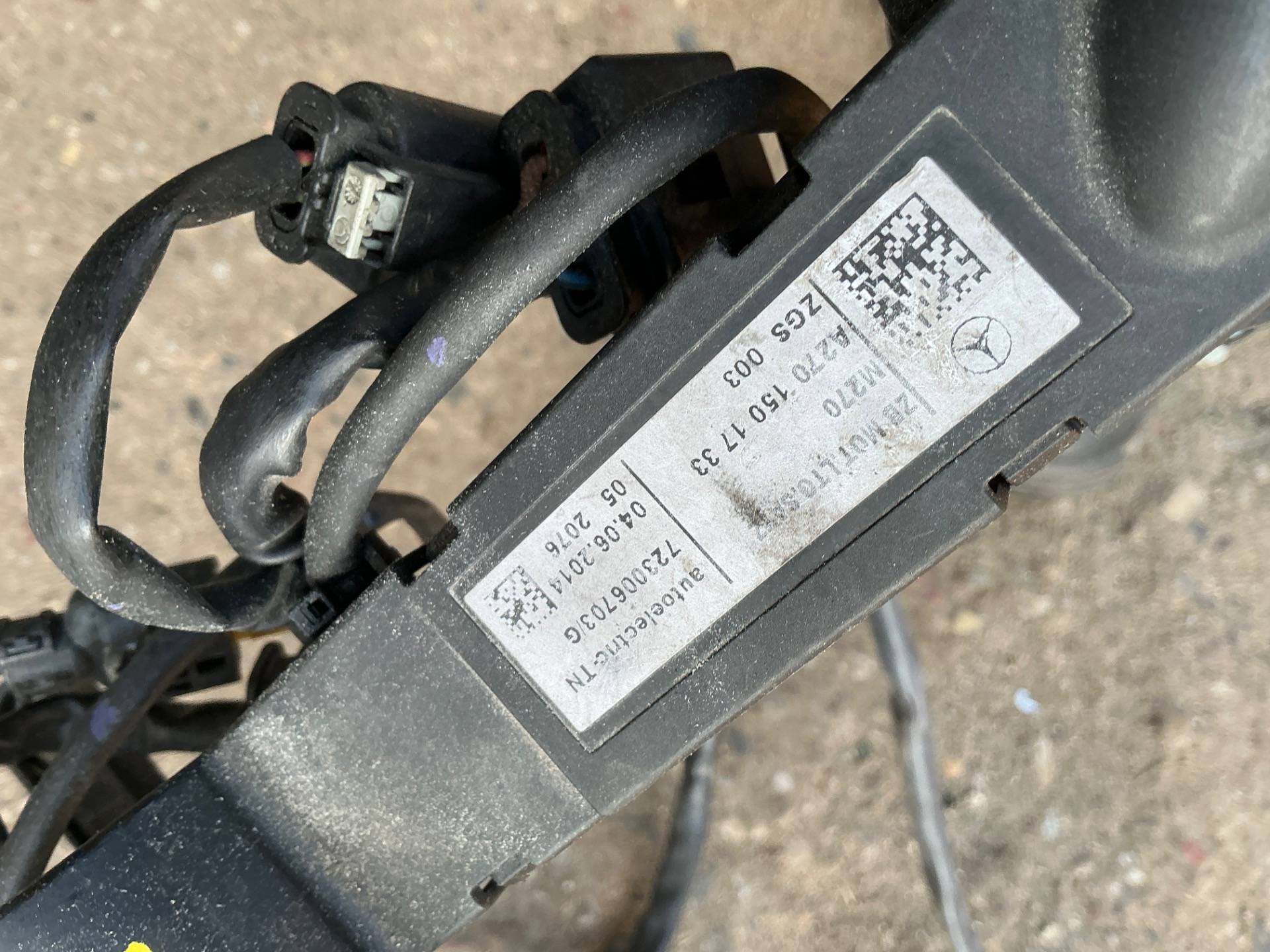 Проводка двигателя Mercedes-Benz B W246