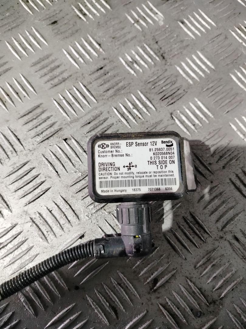 датчик курсовой устойчивости MAN TGX 1 поколение 2018, 12.4 л., D 2676 LF 51, дизель, АКПП, белый, правый руль, 81259370051, 81259370094, K020568, K020568N04 - фото №1