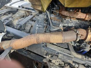 гофра глушителя Scania R 4 поколение 2018, 12.7 л., DC 13.148, дизель, АКПП, белый, правый руль, 2692092