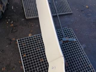 Спойлер кабины левый MAN TGX 1 поколение 2018, 12.4 л., D 2676 LF 52, дизель, АКПП, белый, правый руль, 81629100145, 81629100205