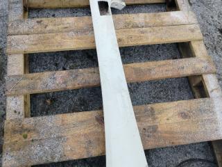 обшивка стойки MAN TGX 1 поколение 2017, 12.4 л., D 2676 LF 51, дизель, АКПП, белый, правый руль, 81624100199