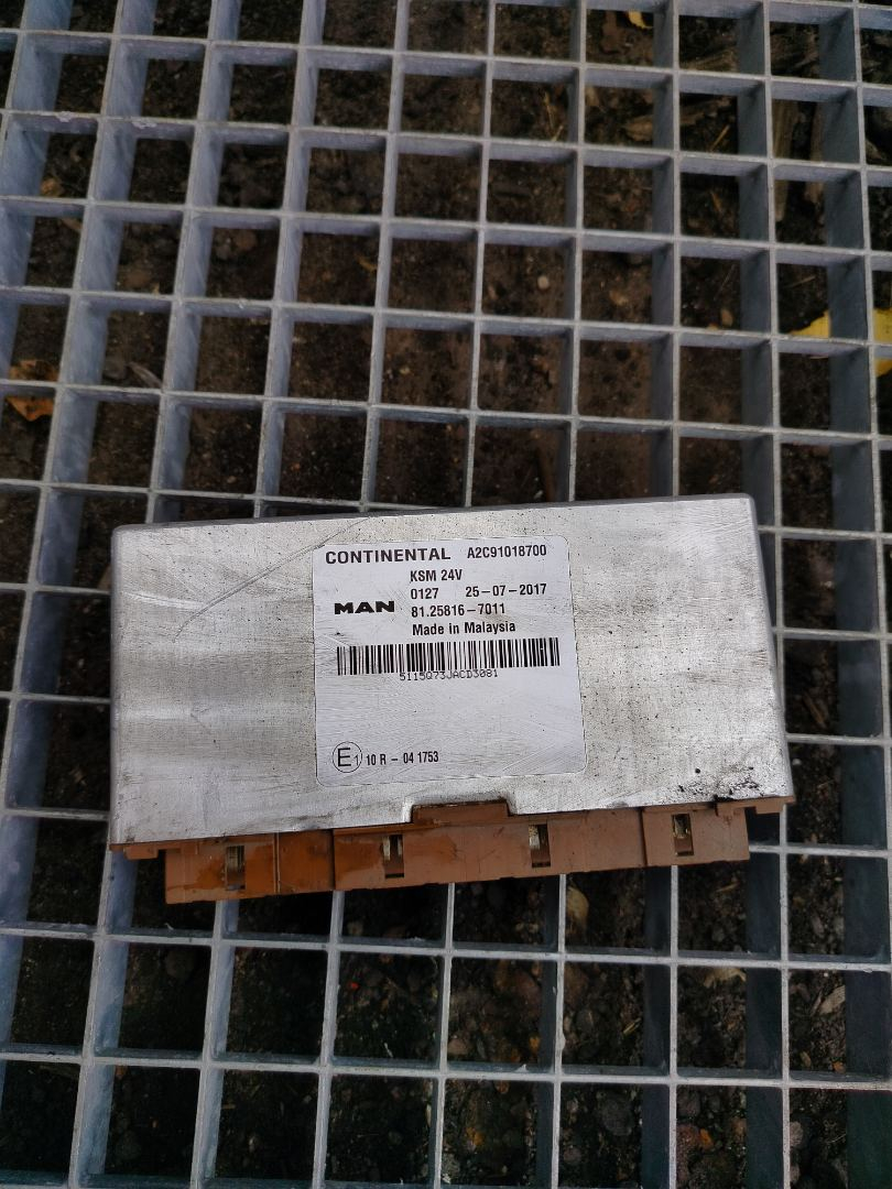 блок управления KSM / VDO MAN TGS 1 поколение 2017, 12.4 л., D 2676 LF 51, дизель, АКПП, белый, правый руль, 81258167011, A2C91018700 - фото №1