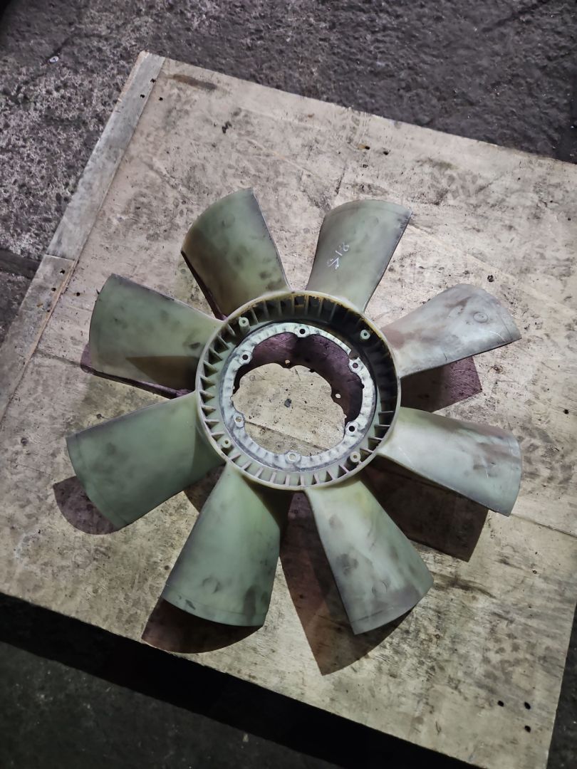 вентилятор радиатора Scania R 3 поколение 2008, синий, грузовик, 1411429, 1497673 - фото №1