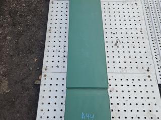 Спойлер кабины левый Mercedes-Benz Actros 4 поколение (MP4) 2017, om471.926, дизель, АКПП, зеленый, правый руль, A9607900144