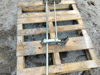 кронштейн (крепление) DAF XF 105 2 поколение 2013, 12.9 л., MX 340, дизель, АКПП, белый, правый руль, 1663825