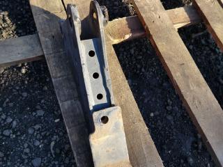 кронштейн переднего бампера MAN TGX 1 поколение 2018, 12.4 л., D 2676 LF 51, дизель, АКПП, белый, правый руль, 81416505031