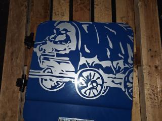 крышка инструментального ящика Mercedes-Benz Actros 2 поколение (MP2) 2006, МКПП, синий, грузовик, A9437500402, A9437500221, A9437500398