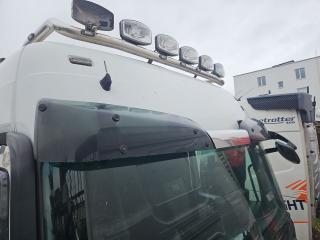 козырек солнцезащитный Mercedes-Benz Actros 3 поколение (MP3) 2013, 11.9 л., OM 541.976, дизель, робот, белый, правый руль, A9438100510, A9438101614