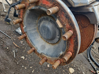 ступица передняя DAF XF 106 1 поколение 2019, MX-13, АКПП, белый, правый руль, 1818004, 2019789, 1691621, 1699327, 1801592, 1812563