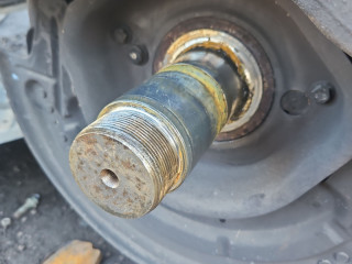 кулак поворотный левый Scania R 4 поколение 2018, 12.7 л., DC 13.148, дизель, АКПП, белый, правый руль, 2443889