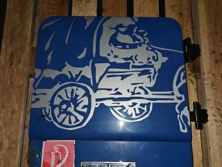 крышка инструментального ящика Mercedes-Benz Actros 2 поколение (MP2) 2006, МКПП, синий, грузовик, A9437500221, A9437500398, A9437500502