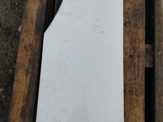 крыло MAN TGX 1 поколение 2018, 12.4 л., D 2676 LF 52, дизель, АКПП, белый, правый руль, 81615100409, 81615100411, 81615100377