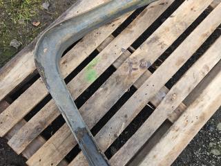 крепление бака топливного MAN TGA 1 поколение 2006, серебристый, грузовик, 81418015487, 81418010253, 81418012843