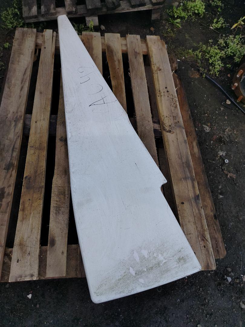 Спойлер кабины Mercedes-Benz Actros 3 поколение (MP3) 2013, 11.9 л., OM 541.976, дизель, робот, белый, правый руль, A9417901265 - фото №1