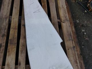 Спойлер кабины Mercedes-Benz Actros 3 поколение (MP3) 2013, 11.9 л., OM 541.976, дизель, робот, белый, правый руль, A9417901265