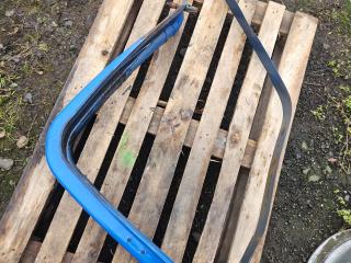 крепление бака топливного DAF XF 105 2 поколение 2013, 12.9 л., MX 340, дизель, АКПП, белый, правый руль, 1441804