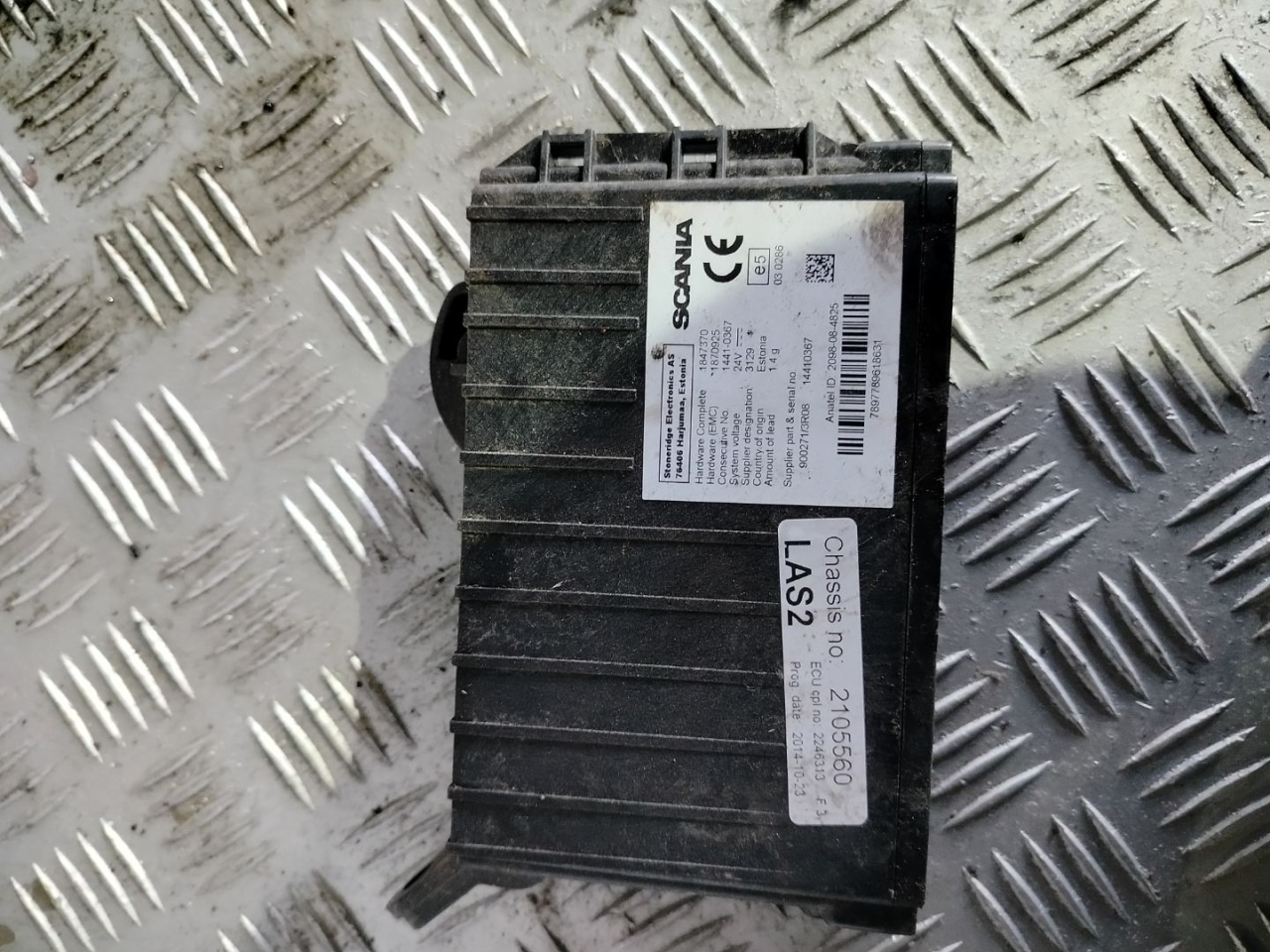 блок управления сигнализацией Scania R 3 поколение 2014, 2246313, 2093334, 1922169 - фото №1