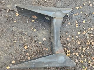 Траверса рамы поперечная Scania R 3 поколение 2006, 11.7 л., HPi, DC 12.14, дизель, МКПП, серый, правый руль, 1536500, 1363504, 1536503, 1383697, 1383698