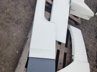 Спойлер кабины DAF XF 106 1 поколение 2017, MX-13, белый, правый руль, 1836000, 1836004, 1836001, 1836005, 1836008, 1836011, 1961547, 1961548