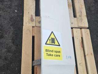 Спойлер кабины левый DAF XF 106 1 поколение 2020, MX-13, АКПП, белый, правый руль, 1836000, 1836008