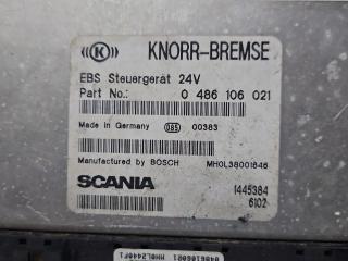 блок управления EBS Scania 124 2005, 0486106021, 1471638, 1506029, 1412237, 1445384