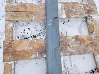 юбка бампера нижняя MAN TGX 1 поколение 2018, 12.4 л., D 2676 LF 51, дизель, АКПП, белый, правый руль, 81416140076, 81416140080