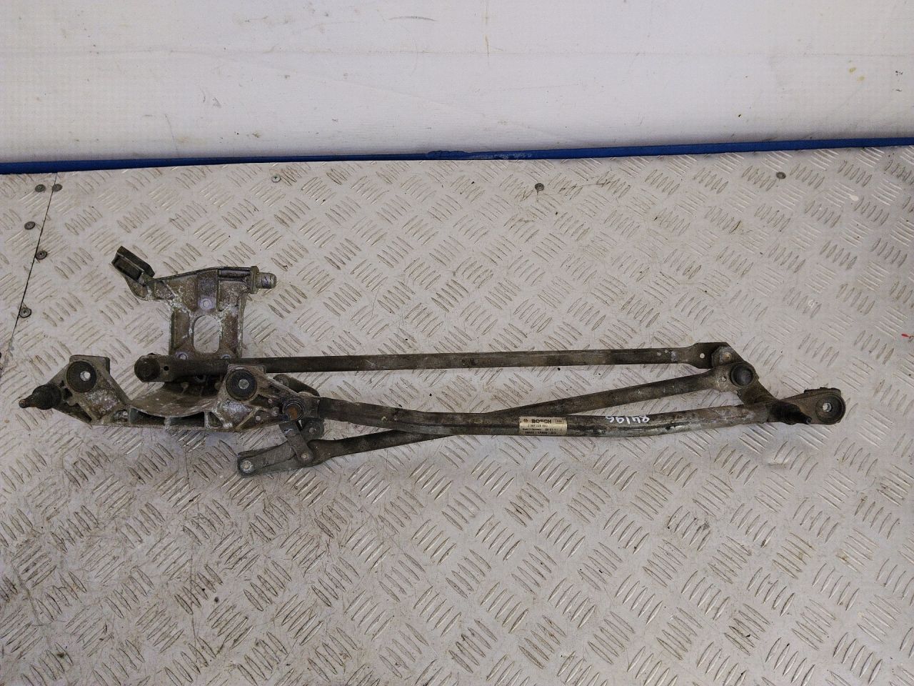 механизм стеклоочистителя (трапеция дворников) Ford C-Max 1 поколение (2003 - 2007), 1.8 л., дизель, 5МКПП, серебро, минивэн, передний привод, 3M5117504AG - фото №1