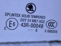стекло двери задней левой Skoda Fabia 1 поколение [рестайлинг] 2007, 1.4 л., дизель, МКПП, серебро, универсал, передний привод - фото №5