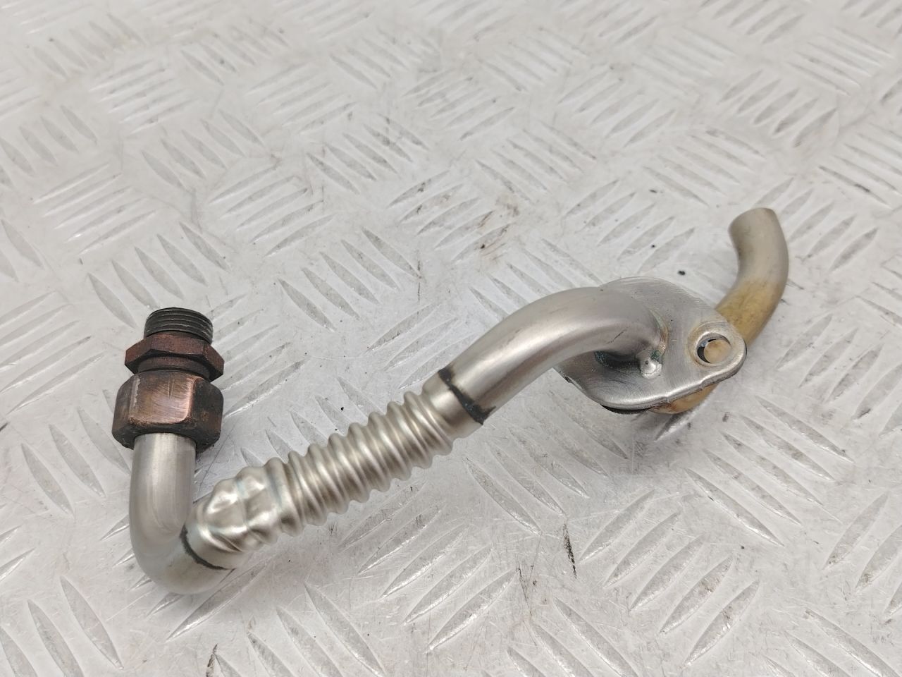 трубка системы рециркуляции EGR Mercedes-Benz C-Класс W203/S203/CL203 W203.061 2001, 2.6 л., M 112.912, бензин, МКПП, седан - фото №1
