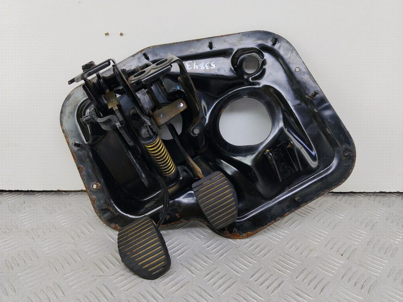 узел педальный (блок педалей) Peugeot 807 1 поколение (2002 - 2008), 2.2 л., 4HW (DW12TED4), дизель, 6МКПП, серебро, минивэн, передний привод, 20960A00, 20480A00 - фото №1